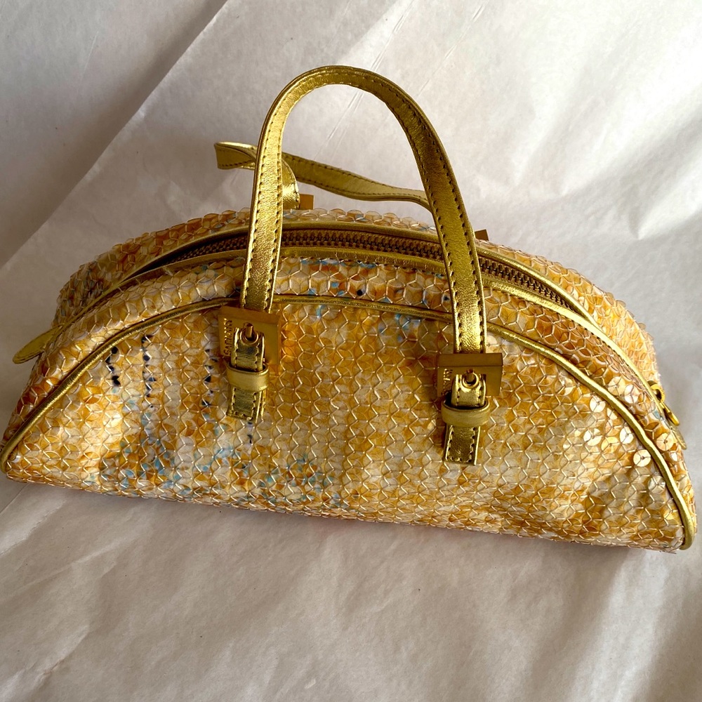 Clutch golden Ricky Sarkany